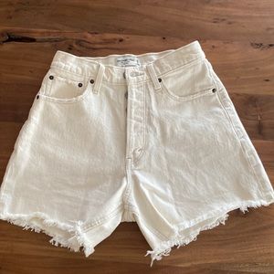 Abercrombie High Rise Dad Shorts
